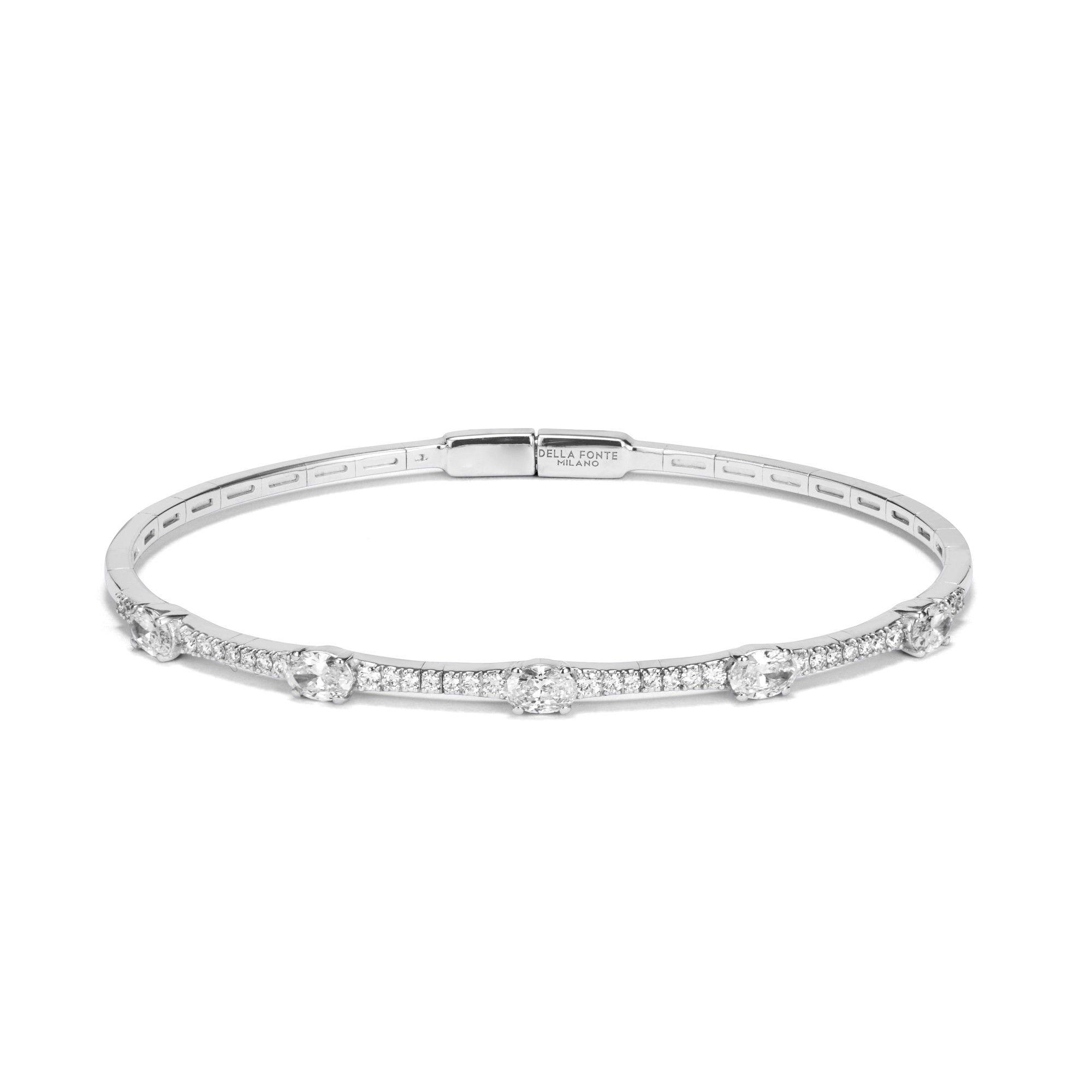 Bracciale flex con diamanti
